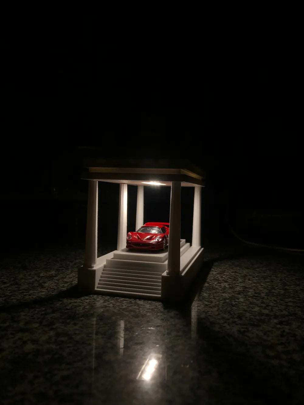 The Parthenon of Speed: 1:64 Scale Pillar Display